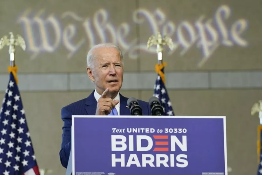 Democratic presidential candidate and former vice president Joe Biden (Carolyn Kaster/AP)