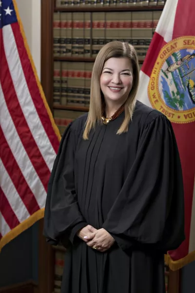 U.S. Circuit Judge Barbara Lagoa is also in the running (Florida Supreme Court/AP)