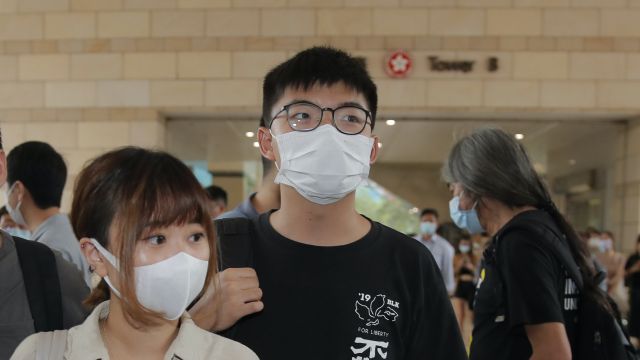 Hong Kong Activist Joshua Wong Arrested Over ‘Unauthorised Assembly’