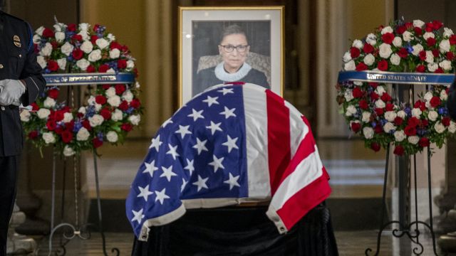 Nancy Pelosi Opens Ruth Bader Ginsburg Service ‘With Profound Sorrow’