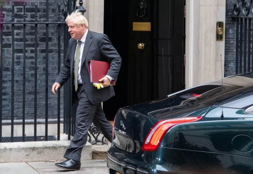 UK Prime Minister Boris Johnson proposed a Bill earlier this month to disregard part of the Withdrawal Agreement (Dominic Lipinski/PA)