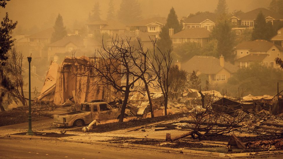 New Wildfires Hit Wine Country Near San Francisco