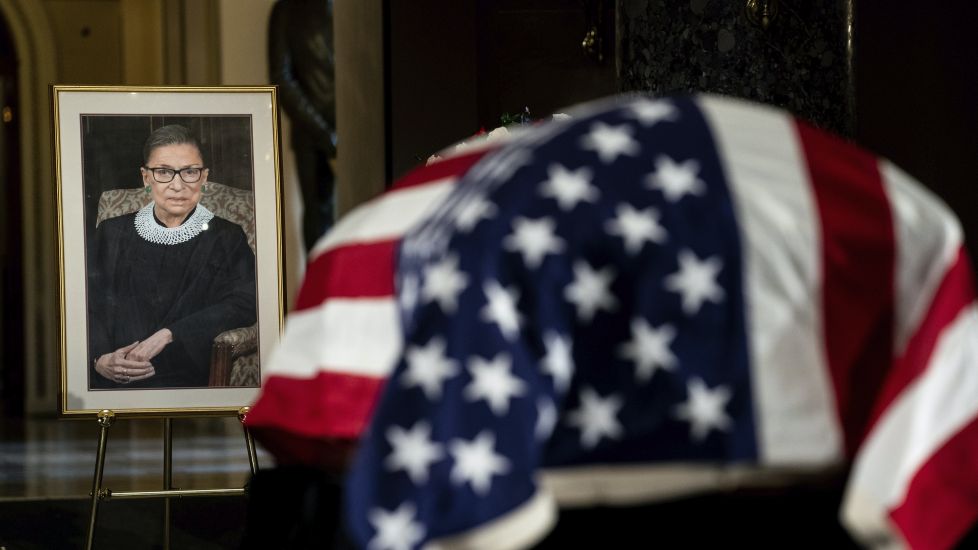 Justice Ginsburg Buried At Arlington In Private Ceremony