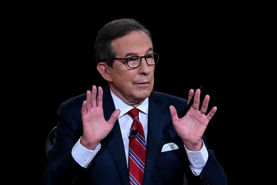 Chris Wallace attempted to moderate the debate (Olivier Douliery/Pool vi AP)