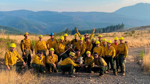 Firefighters Feel The Force As Baby Yoda Boosts Wildfire Crews