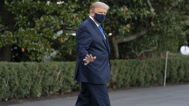 Trump In Hospital As New Coronavirus Cases Among Allies Emerge