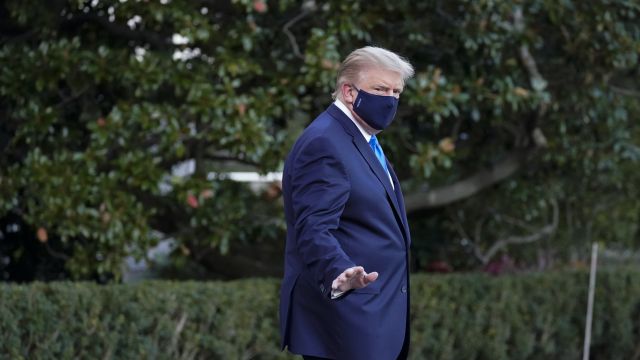 Trump ‘Given Oxygen Before Admission To Hospital’