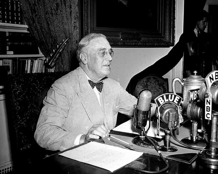 Franklin D Roosevelt (Eugene Abbott/AP)