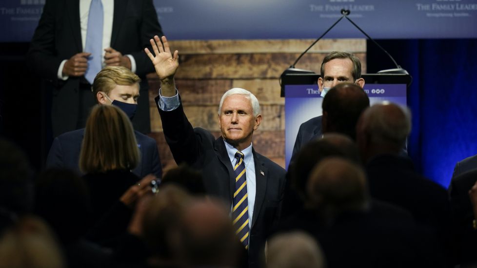 Spotlight Falls On Mike Pence As Donald Trump Remains In Hospital