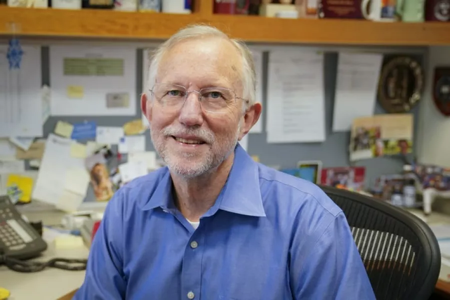 Charles M Rice, professor of virology at Rockefeller University (John Minchillo/AP)