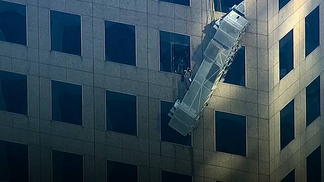 Two Workers Rescued After Scaffolding Collapse In New York City