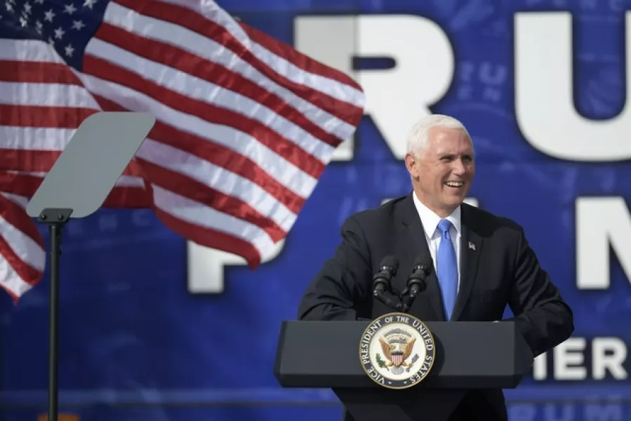 Vice President Mike Pence will also campaign in Ohio (Phelan M. Ebenhack/AP)