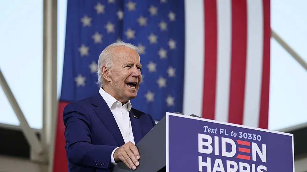 Joe Biden Raises Record £294 Million In September