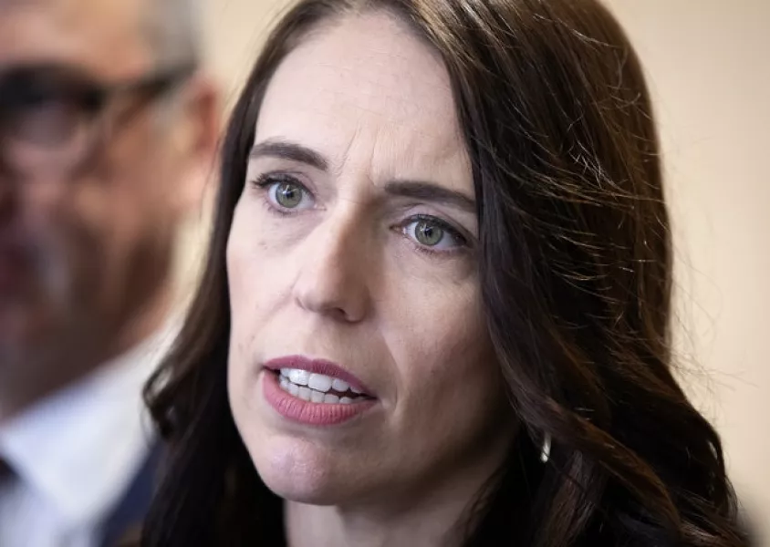 Ms Ardern has been widely praised for her handling of the coronavirus, as well as the aftermath of the Christchurch massacre (AP)