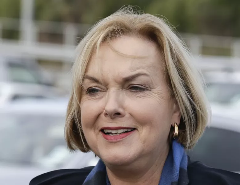 Judith Collins acknowledged the scale of Ms Ardern’s victory (AP)