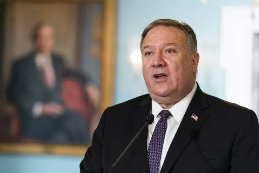 US Secretary of State Mike Pompeo (Manuel Balce Ceneta, POOL/AP)