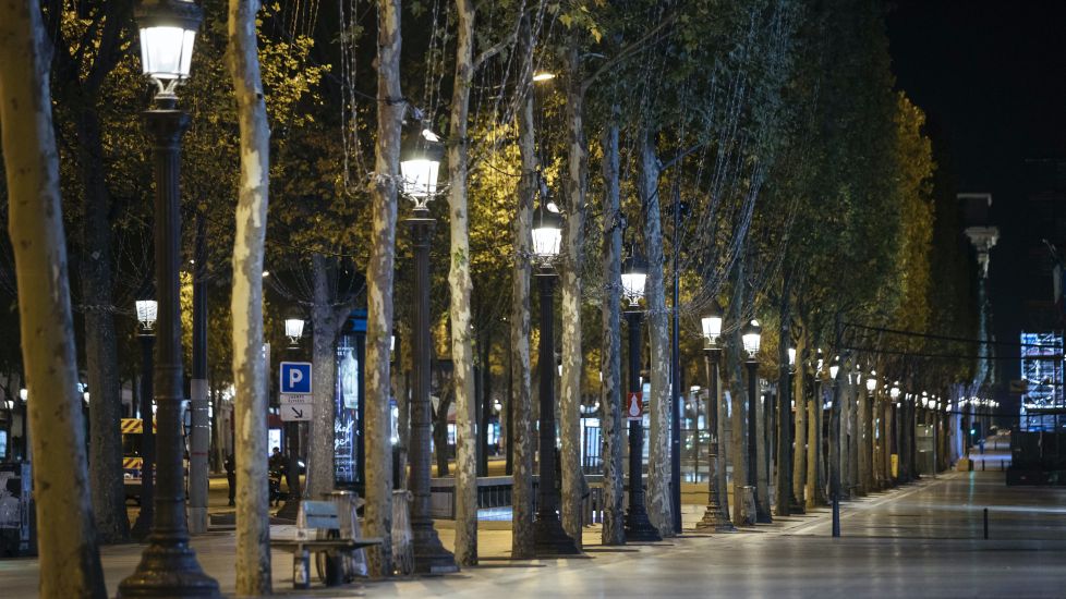 France’s Virus Curfew Leaves Paris Streets Empty