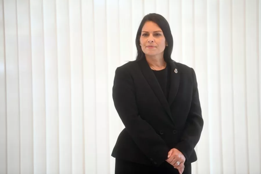 Home Secretary Priti Patel (Victoria Jones/PA)