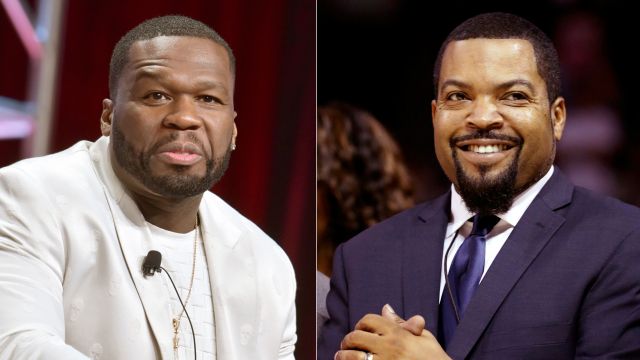 Photo Altered To Show Ice Cube And 50 Cent In Trump 2020 Hats