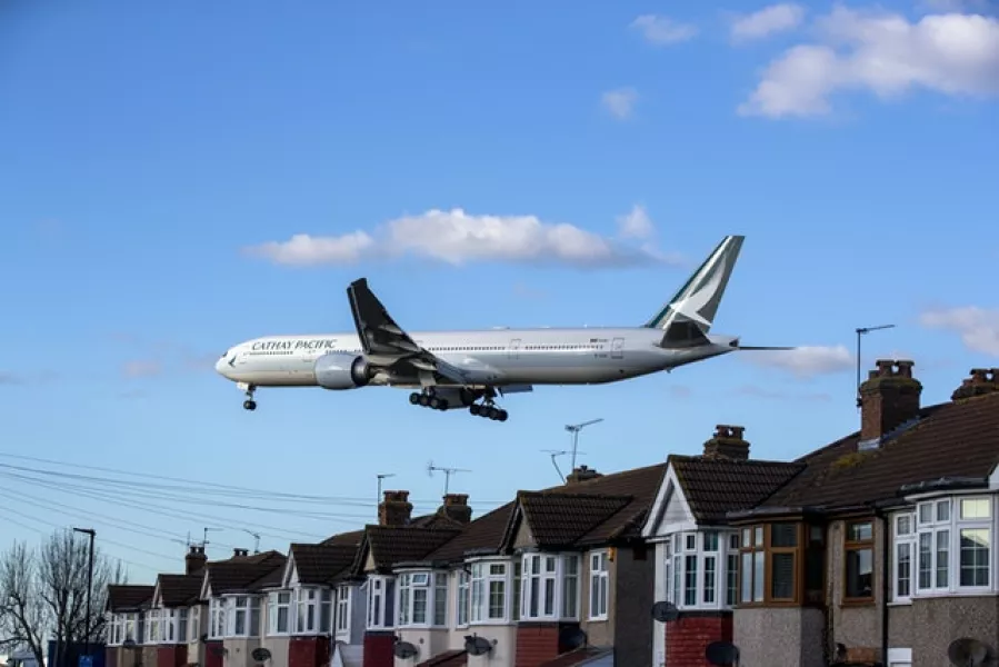 The airline has a long history of servicing the UK from Hong Kong (Steve Parsons/PA)