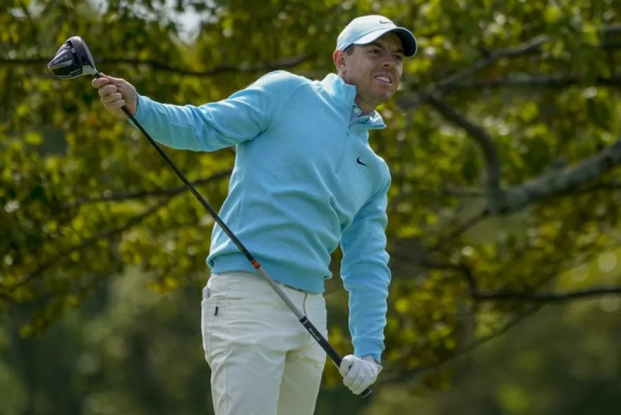 Rory McIlroy fell down the leaderboard in the final round of the US Open Photo: AP Photo/Charles Krupa