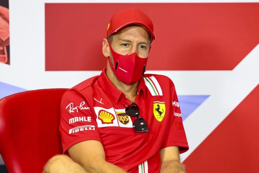 Sebastian Vettel struggled again (Mark Sutton/FIA Pool/PA)
