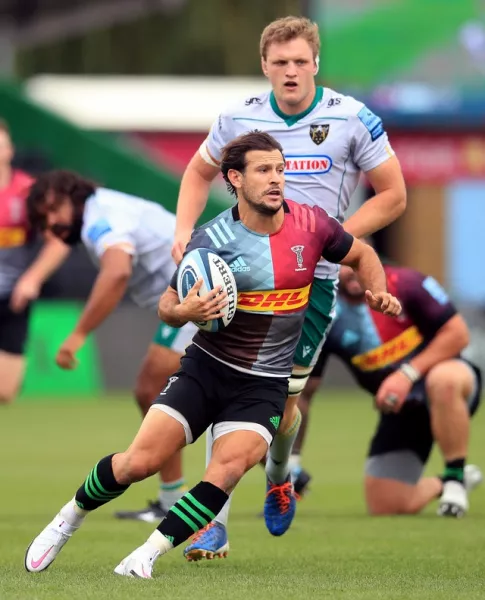 Harlequins’ former England scrum-half Danny Care in action during their win over Northampton (Adam Davy/PA)