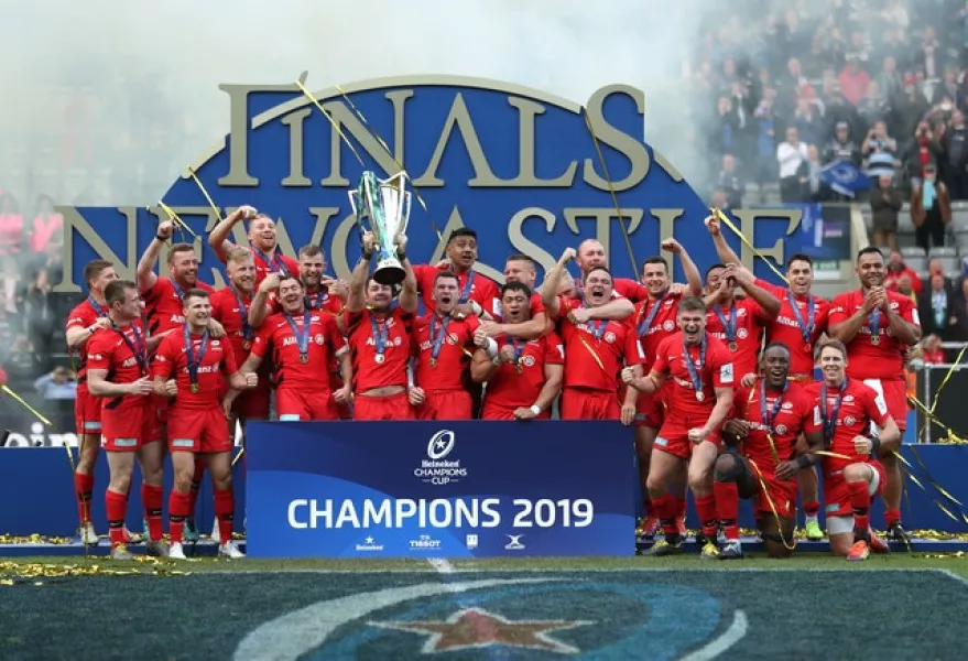 Saracens secured success in the Heineken Champions Cup last year after a 20-10 victory over Leinster in Newcastle (David Davies/PA)