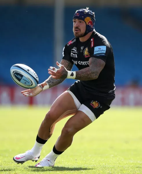 Jack Nowell picked up a foot injury against Toulouse (Nick Potts/PA).