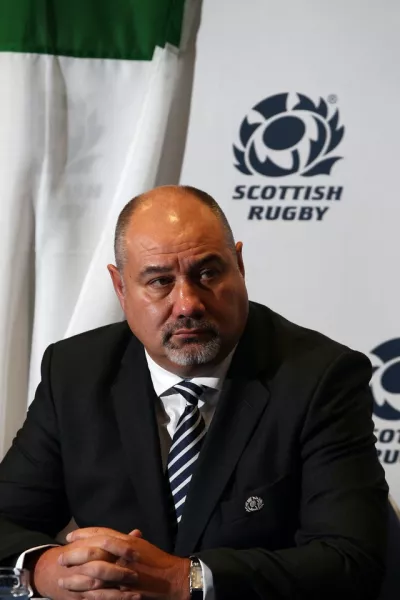 Scottish Rugby chief executive Mark Dodson (Lynne Cameron/PA)