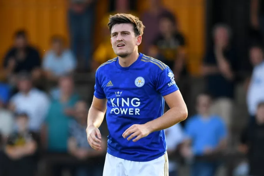 Harry Maguire is looking to upset former club Leicester this weekend (Joe Giddens/PA)