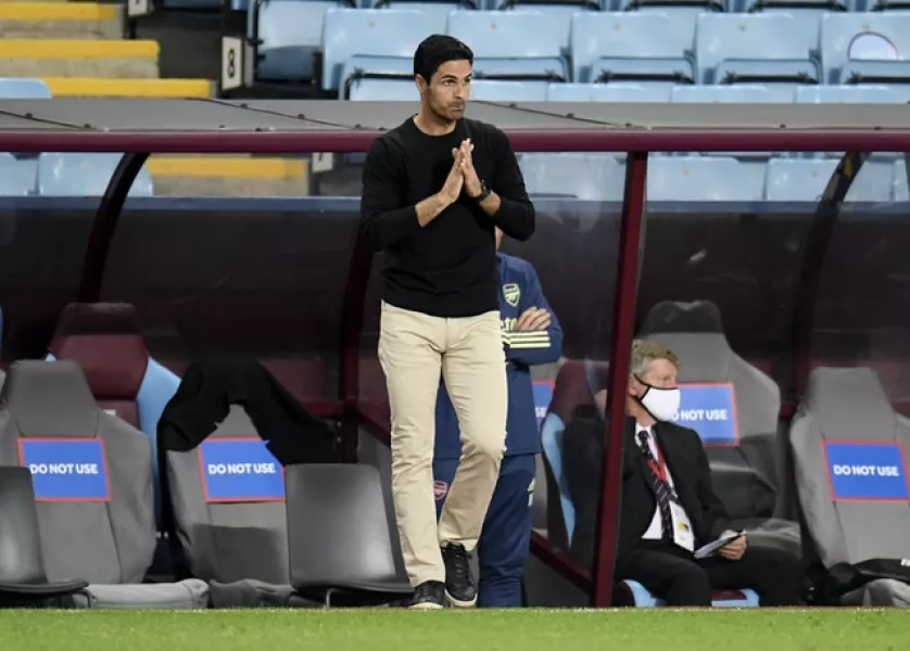 Mikel Arteta knows Arsenal need to improve next season (Peter Powell/NMC Pool/PA)