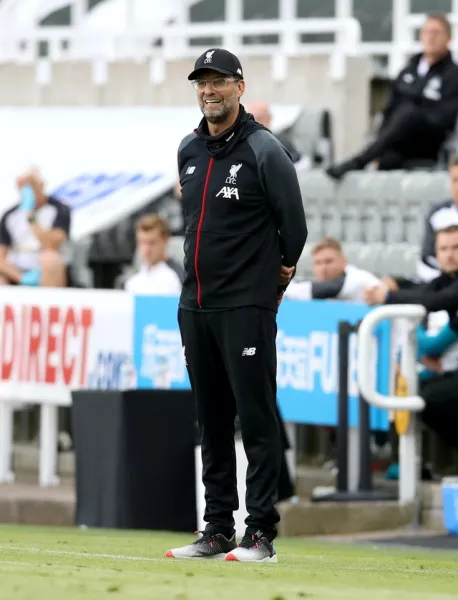 Jurgen Klopp saw his men end with another win (Owen Humphreys/PA)