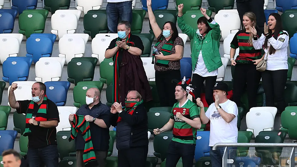 Glentoran Wins Irish Cup In Front Of 500 Fans