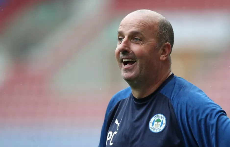 Paul Cook was appointed Wigan manager in May 2017 (Martin Rickett/PA)