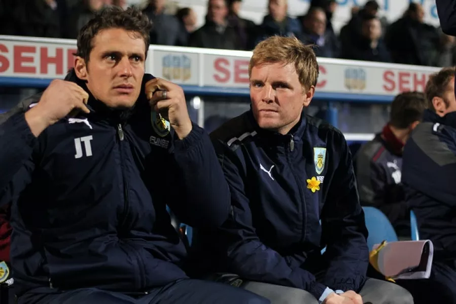 Tindall was also Howe’s assistant at Burnley (Stephen Pond/PA)