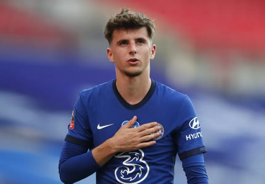 Stars like Mason Mount, pictured, were helped through Chelsea’s academy by Sam Page, one of the key contributors to the club’s new training app (Alastair Grant/NMC Pool)