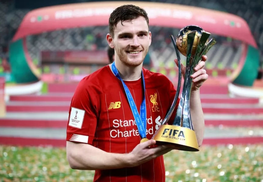 Andrew Robertson now has a deputy at left-back (Adam Davy/PA)