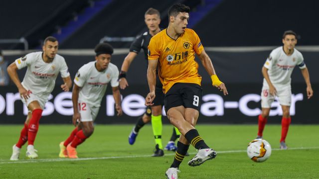 Raul Jimenez Penalty Miss Punished As Wolves Crash Out Of Europa League