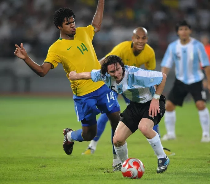 Messi helped beat Brazil in the semi-finals. (PA)