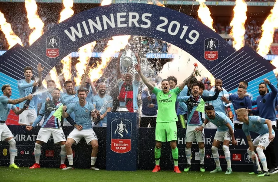 City held off Liverpool to retain the title in 2019 (Nick Potts/PA)