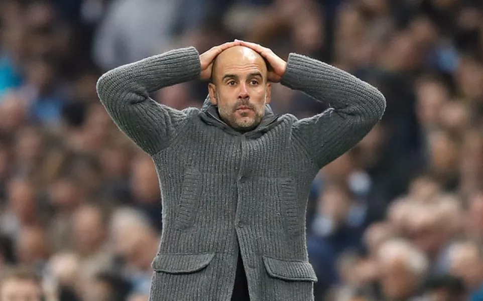 City went from ecstasy to agony when a late winner was ruled out against Tottenham (Martin Rickett/PA)