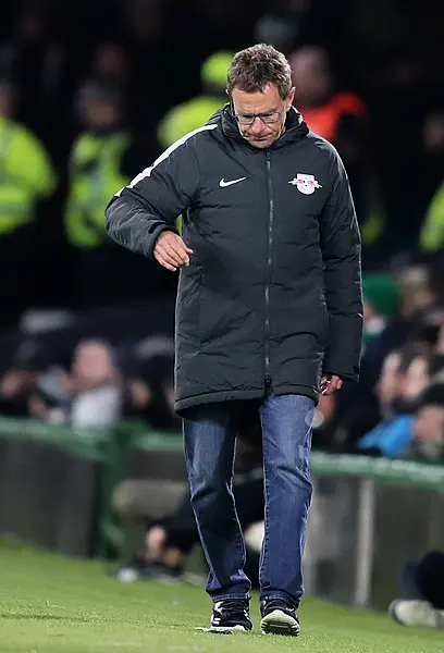 Ralf Rangnick, pictured, has been central to RB Leipzig’s rise (Jane Barlow/PA)