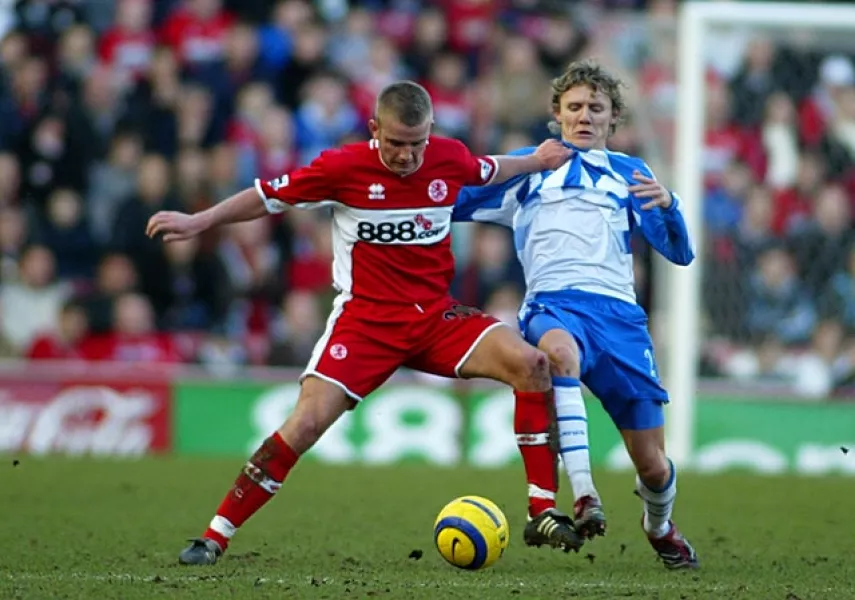 Lee Cattermole made his name as a tough-tackling midfielder for Middlesbrough (Gareth Copley/PA)