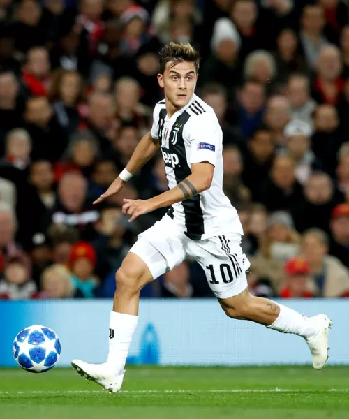 Juventus’ Paulo Dybala could be sent to Manchester United in exchange for Paul Pogba (Martin Rickett/PA)