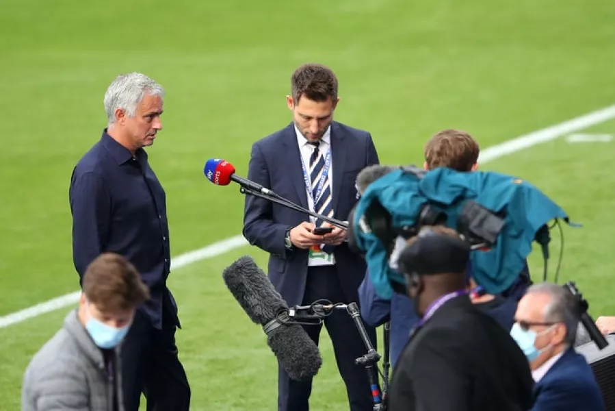 Can Jose Mourinho bring a trophy to Tottenham? (Warren Little/PA)