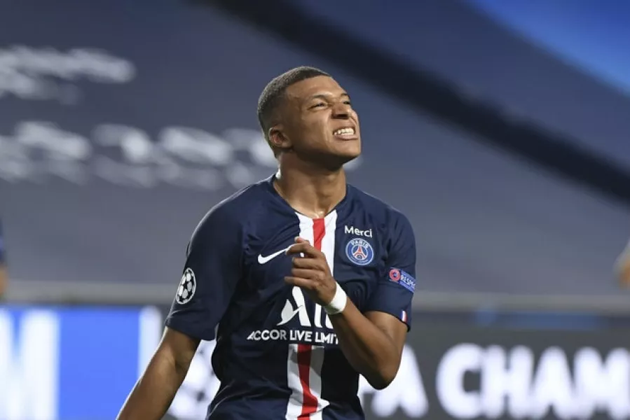 Mbappe has yet to score in Lisbon but will pose a huge threat to Bayern in the final (David Ramos/AP)