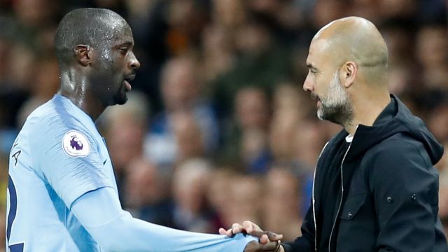 Yaya Toure Wonders Why Pep Guardiola Not ‘In Trouble’ For Champions League Exit