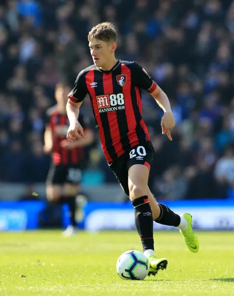 Bournemouth’s David Brooks has been linked to Manchester United (Gareth Fuller/PA)