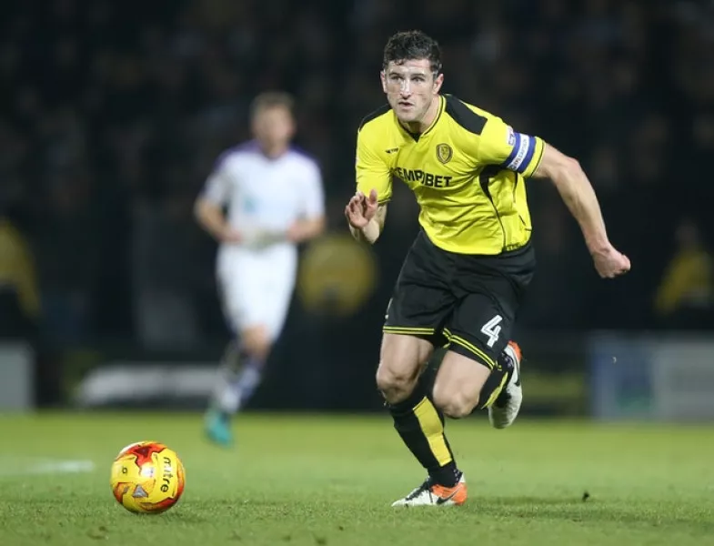 John Mousinho, seen here playing for Burton, will assist Gary Neville (Danny Lawson/PA)
